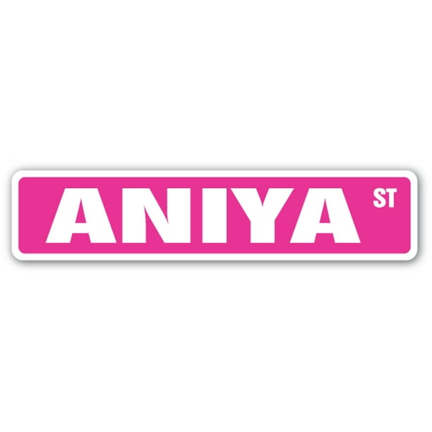 AMELIA Street Sign Childrens Name Room Decal Indoor/Outdoor AMELIA Street Sign Childrens Name Room Decal Indoor/Outdoor